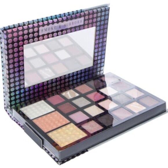 NEW Smoke & Mirrors 23pc Dancing Queen Face & Eye Palette "Disco Beauty Book" - Picture 1 of 3